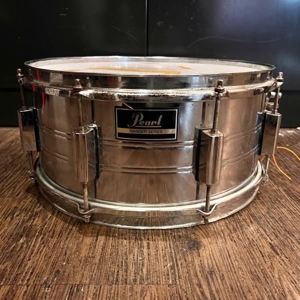 Pearl パール Ranger スネアドラム 14×6.5インチ スティールシェル
