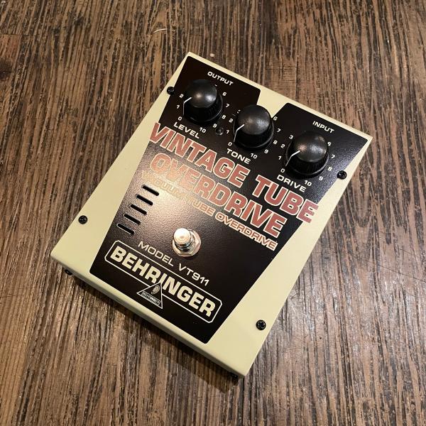 ベリンガー VT911 Behringer Vintage Tube Overdrive VT911 Overdrive Guitar