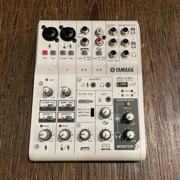 YAMAHA（ヤマハ） Yamaha AG06 DTM レコーディング PA オーディオ