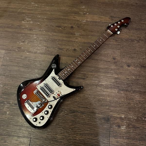 テスコ　k3L 60年代製　ビンテージ　ビザール　teisco vinage Teisco K-3L 1960年代 ビザールギター Electric Guitar テスコ エレキ