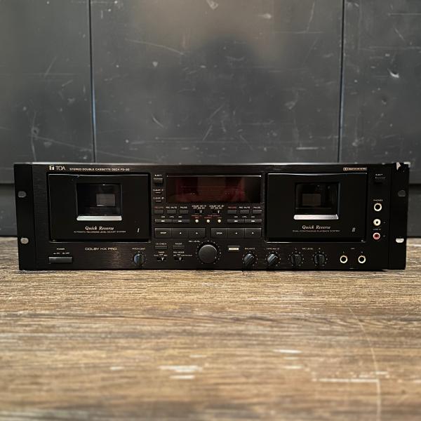 TOA Toa FD-20 Stereo Double Cassette Deck ダブルカセットデッキ