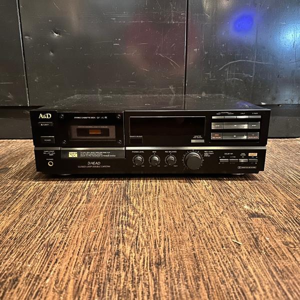 A&D GX-Z6100 AKAI 3ヘッド ステレオカセットデッキ 1989年製 アカイ