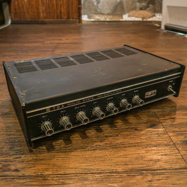 TOA ELECTRIC ソリッドステート PAアンプ TA-266【動作品】 TOA ELECTRIC ソリッドステート PAアンプ TA-266【動作品