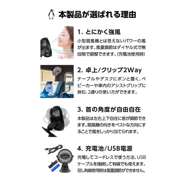 扇風機 卓上 充電式 USB 強力 クリップ ファン 2WAY 小型 ミニ ハンディ 車載 車用 ベビーカー チャイルドシート サーキュレーター 樅 /【Buyee】 扇風機 卓上 充電式 USB 強力 クリップ ファン 2WAY 小型 ミニ ハンディ 車載 車用 ベビーカー チャイルドシート サーキュレーター 樅 /【Buyee】