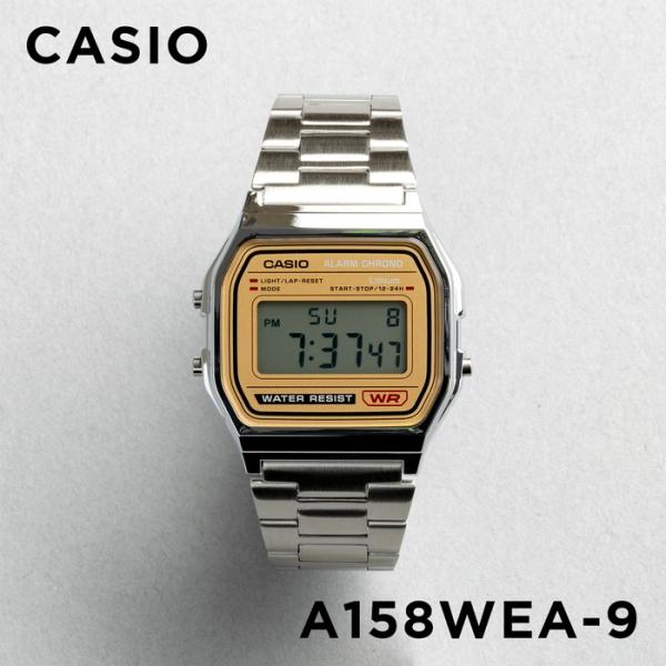 10年保証 日本未発売 CASIO STANDARD カシオ スタンダード A158WEA-9 腕時計 時計 ブランド メンズ レディース キッ…