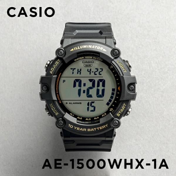 CASIO STANDARD カシオ AE-1500WH-1A 腕時計 時計 ブランド メンズ レディース チープカシオ チプカシ デジタル ギフト プレゼント