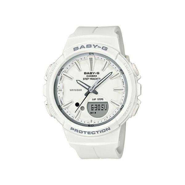 10年保証 Casio Baby G カシオ 新作製品 世界最高品質人気 ベビーg Bgs 100sc 7a 腕時計 レディース 女の子 白 アナデジ 子供 ランニングウォッチ 防水 ホワイト キッズ