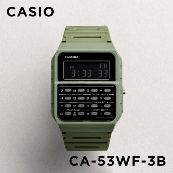 CASIO STANDARD カシオ CA-53WF-3B 腕時計 時計 ブランド メンズチープカシオ チプカシ デジタル 電卓 計算機 ギフト プレゼント
