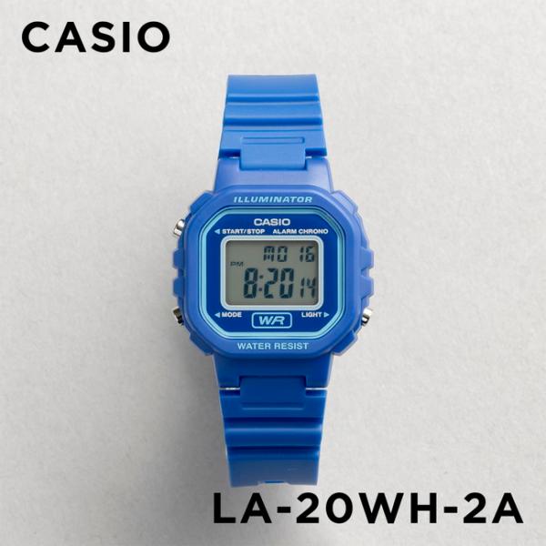 CASIO STANDARD カシオ LA-20WH-2A 腕時計 時計 ブランド レディース チープカシオ チプカシ デジタル 日付 日本未発売 ギフト プレゼント