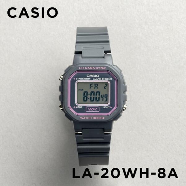 CASIO STANDARD カシオ LA-20WH-8A 腕時計 時計 ブランド レディース チープカシオ チプカシ デジタル 日付 日本未発売 ギフト プレゼント