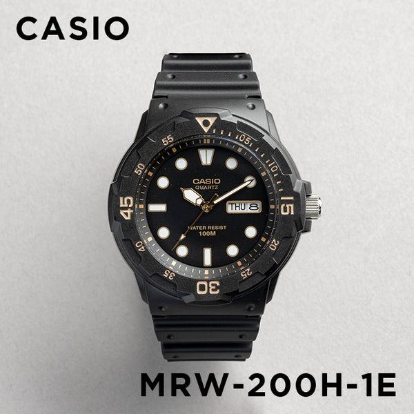 CASIO STANDARD MENS カシオ MRW-200H-1E 腕時計 時計 ブランド メンズ レディース チープカシオ チプカシ アナログ 日本未発売 ギフト プレゼント