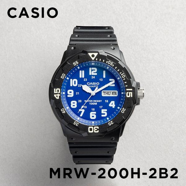 CASIO STANDARD MENS カシオ MRW-200H-2B2 腕時計 時計 ブランド メンズ レディース チープカシオ チプカシ アナログ 日本未発売 ギフト プレゼント