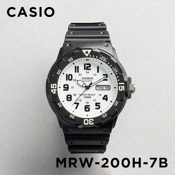 CASIO STANDARD MENS カシオ MRW-200H-7B 腕時計 時計 ブランド メンズ レディース チープカシオ チプカシ アナログ 日本未発売 ギフト プレゼント