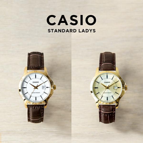 CASIO STANDARD カシオ LTP-V004GL 腕時計 時計 ブランド レディース 女の子 チープカシオ チプカシ アナログ 日本未発売 ギフト プレゼント