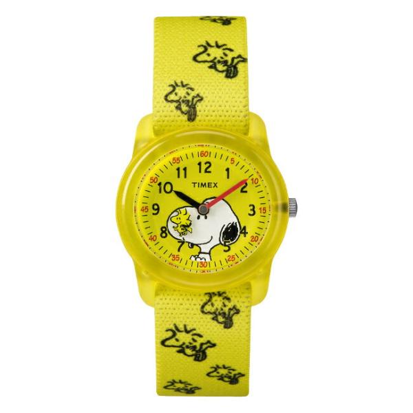 日本未発売 Timex タイメックス キッズ アナログ ピーナッツ スヌーピー ウッドストック 29mm Tw2r 腕時計 子供 男の子