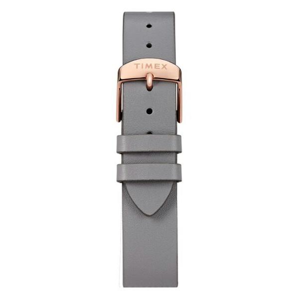 トラスト 日本未発売 Timex タイメックス トランセンド 38mm Tw2t 腕時計 レディース アナログ 革ベルト 海外モデル 白 ホワイト グレー レザー