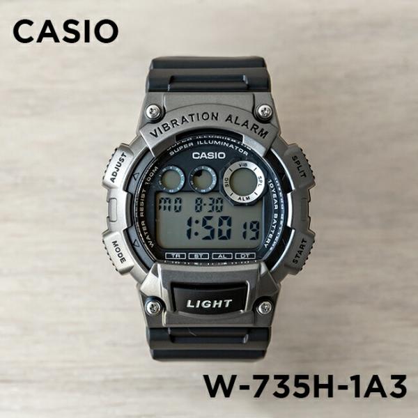 10年保証 日本未発売 Casio カシオ スタンダード W 735h 1a3 腕時計 5 Off メンズ レディース チープカシオ デジタル キッズ 防水 女の子 チプカシ 日付 男の子 子供