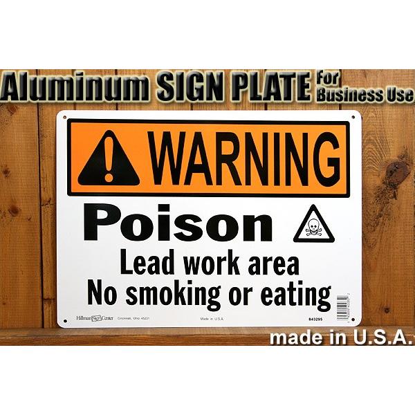 アメリカ直輸入 看板 サインボード WARNING POISON 警告 劇薬