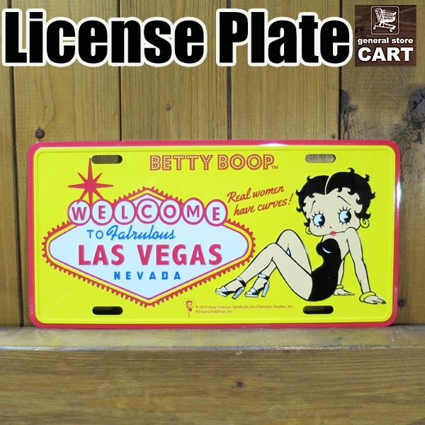サインプレート 看板 Betty Boop ベティ・ブープ ラスベガス ベティ 