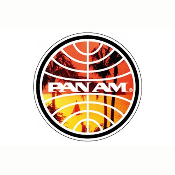 ステッカー Panam パンナム航空 アメリカン エアライン ロゴマーク サンセット ピクチャー パームツリー 耐水耐光シール Pas36 General Store Cart 通販 Yahoo ショッピング