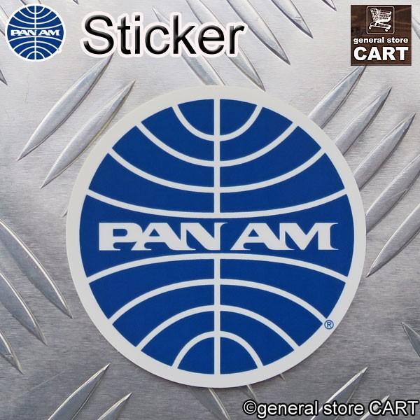 ステッカー Panam パンナム航空 アメリカン エアライン ロゴマーク ネイビー Uv耐水シール Pas5 General Store Cart 通販 Yahoo ショッピング