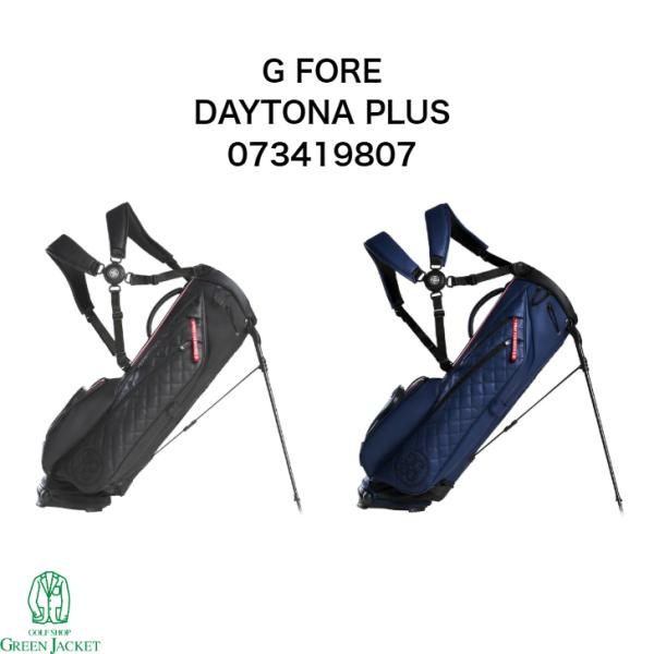 新品·未使用 DAYTONA PLUS デイトナ キャディーバック G/FORE ジーフォア G4AS22A24 キャディバッグ DAYTONA PLUS
