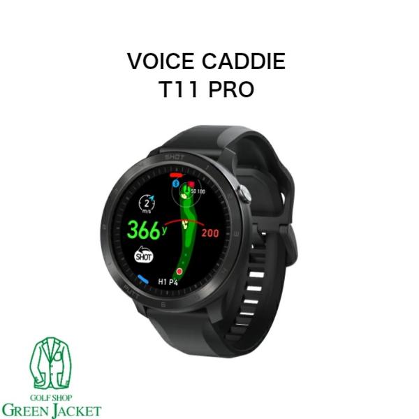 Voice Caddie T11 Pro ゴルフ用距離計 キャップ付) ボイスキャディ T11 プロ ボール付きセット 腕時計