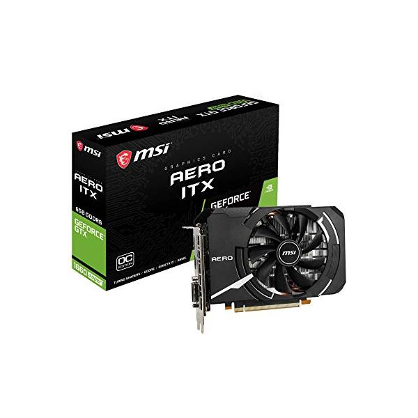 MSI GeForce GTX 1660 SUPER AERO ITX OC グラフィックスボード VD7112 