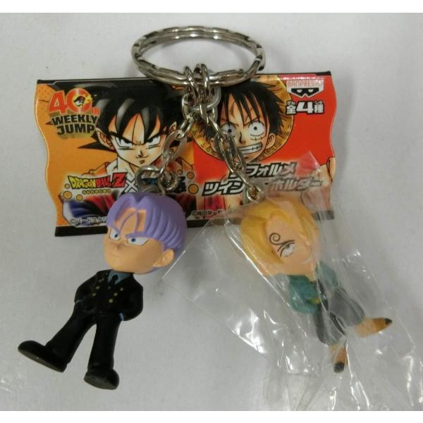 非売品　ドラゴンボール　ワンピース　デフォルメツインキーホルダー gs-joy_20240816164245-00820us