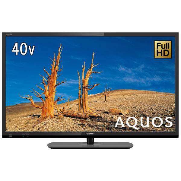 シャープ 40V型 液晶 テレビ AQUOS LC-40S5 フルハイビジョン 外付HDD 