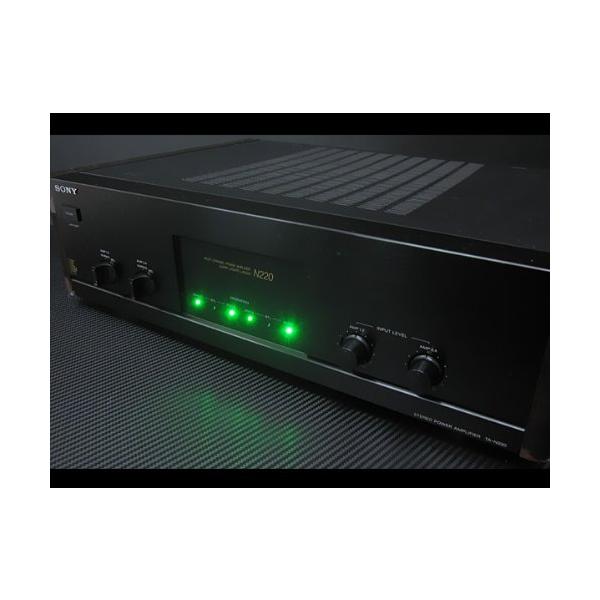 （中古品）SONY ソニー TA-N220 ステレオパワーアンプ商品写真はサンプル写真となっております。写真の商品が届くわけでは御座いません。用途機能として最低限の付属品はお送りいたしますが取扱説明書、リモコン等含まれていない場合もございま...
