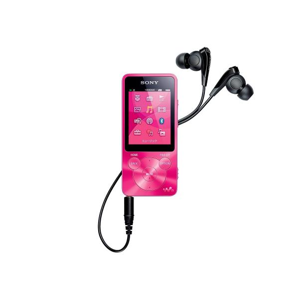 ソニー SONY ウォークマン Sシリーズ NW-S13 : 4GB Bluetooth対応 イヤホン付属 2014年モデル ピンク NW-