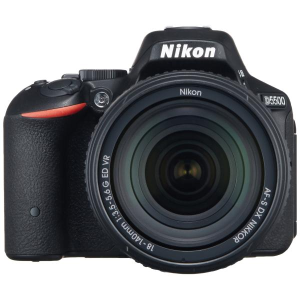 Nikon D5500 レンズキット ディスプレイ動作確認済 付属品多数 Nikon デジタル一眼レフカメラ D5500 18-140 VR レンズキット ブラック