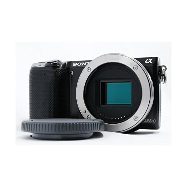 SONY NEX-5R ミラーレス一眼カメラ ソニー ミラーレス一眼カメラ α NEX-5Rボディ ブラック NEX-5R/B : ぽ