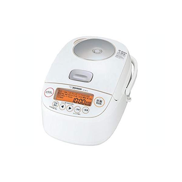 美品 象印 圧力IH 炊飯ジャー 炊飯器 5.5合 np-bk10 象印 圧力IH炊飯ジャー（5.5合炊き） ホワイト ZOJIRUSHI 極め炊き NP