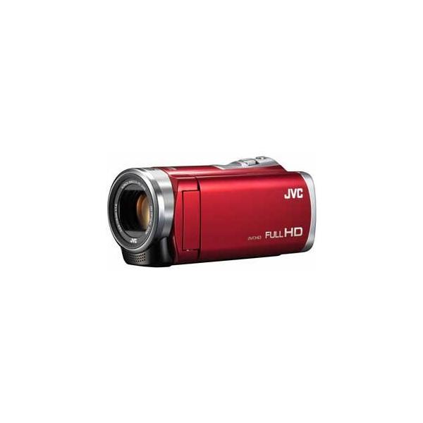JVC Everio ハイビジョンメモリームービー レッド GZ-HM155-R : ぽ