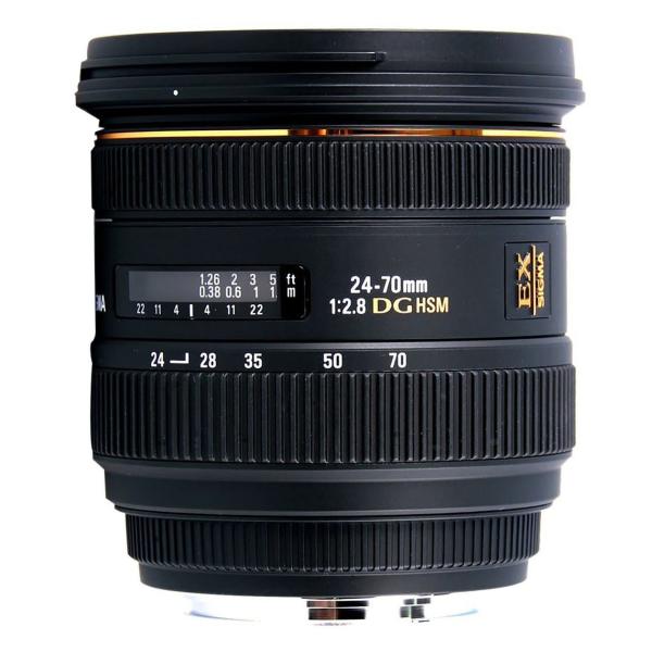 SIGMA 標準ズームレンズ 24-70mm F2.8 IF EX DG HSM ニコン用 フル