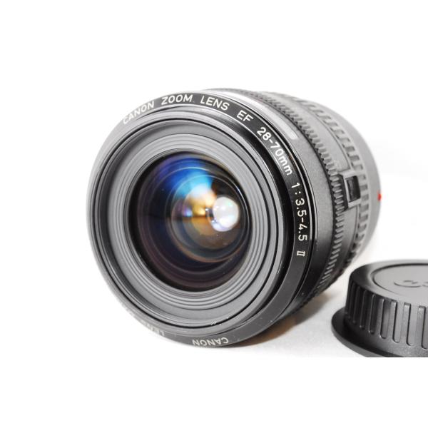 （中古品）Canon EF 28-70mm F3.5-4.5 F/3.5-4.5 II商品写真はサンプル写真となっております。写真の商品が届くわけでは御座いません。用途機能として最低限の付属品はお送りいたしますが取扱説明書、リモコン等含まれ...