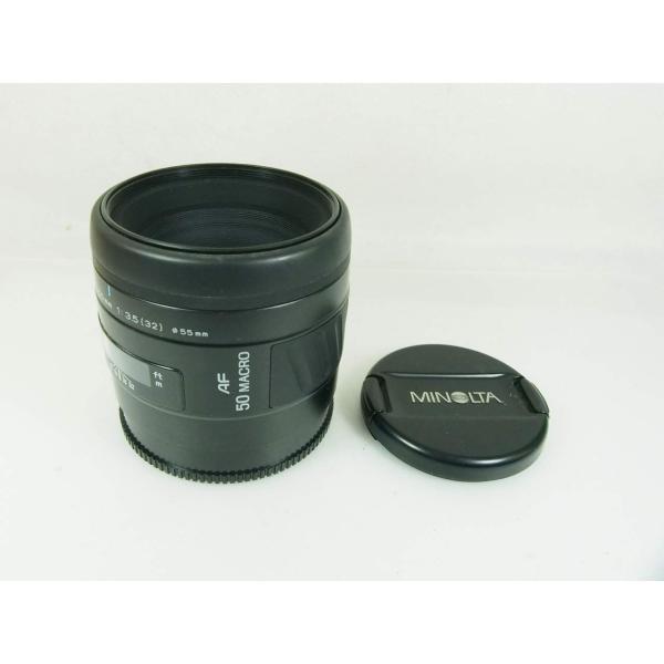 （中古品）Minolta AF レンズ 50mm F3.5 Macro商品写真はサンプル写真となっております。写真の商品が届くわけでは御座いません。用途機能として最低限の付属品はお送りいたしますが取扱説明書、リモコン等含まれていない場合もご...