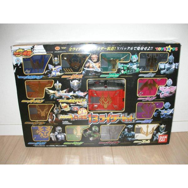 [海外仕様]仮面ライダー龍騎変身ベルトVバックル13ライダーセット 仮面ライダー龍騎 トイザラス限定 変身ベルトVバックル13ライダー