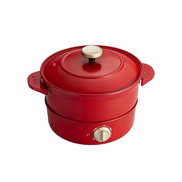 （中古品）BRUNO グリルポット レッド BOE029-RD商品写真はサンプル写真となっております。写真の商品が届くわけでは御座いません。用途機能として最低限の付属品はお送りいたしますが取扱説明書、リモコン等含まれていない場合もございます...