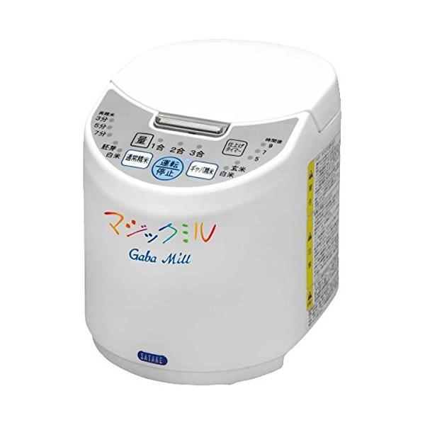 （中古品）RSKM3D 家庭用精米機 マジックミル ギャバミル 3合商品写真はサンプル写真となっております。写真の商品が届くわけでは御座いません。用途機能として最低限の付属品はお送りいたしますが取扱説明書、リモコン等含まれていない場合もござ...