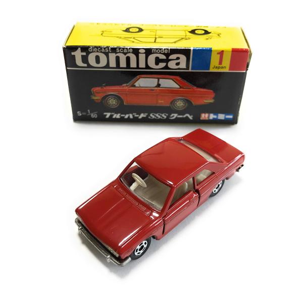 トミカ30周年記念 復刻黒箱トミカ トミカNO.1 ブルーバードSSSクーペ