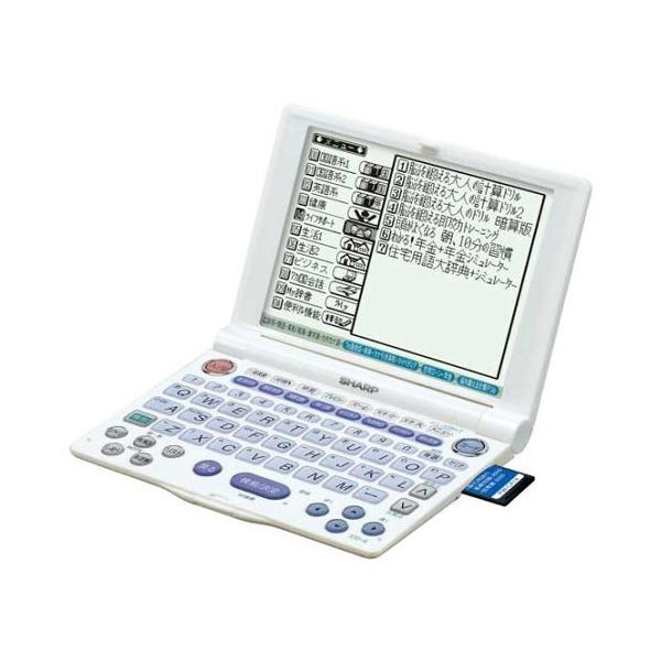 （中古品）SHARP Papyrus PW-A8400-W ホワイト (100コンテンツ, 多辞書モデル, コンテンツカード対応, 脳を鍛える大人の計商品写真はサンプル写真となっております。写真の商品が届くわけでは御座いません。用途機能とし...