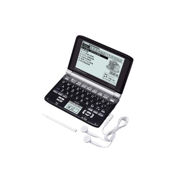 （中古品）CASIO Ex-word (エクスワード) 電子辞書 XD-SW6400BK ブラック 日中韓対応手書きパネル搭載 音声対応 100コンテ商品写真はサンプル写真となっております。写真の商品が届くわけでは御座いません。用途機能とし...