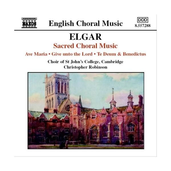 （中古品）エルガー:合唱曲集(ケンブリッジ聖ジョンカレッジ合唱団/ロビンソン)商品写真はサンプル写真となっております。写真の商品が届くわけでは御座いません。用途機能として最低限の付属品はお送りいたしますが取扱説明書、リモコン等含まれていない...
