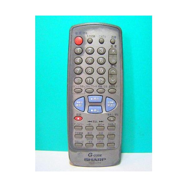 シャープ テレビ・ビデオリモコン G1391SB : ぽちっとほわっと - 通販