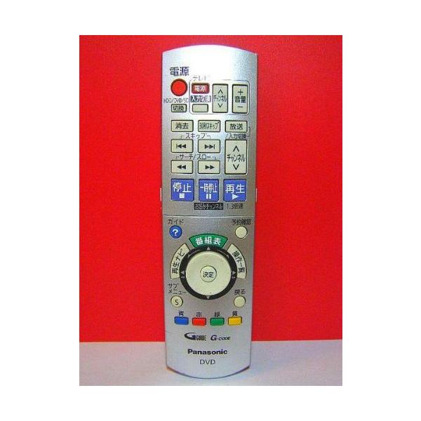 パナソニック DVDリモコン EUR7658YE0 : ぽちっとほわっと - 通販