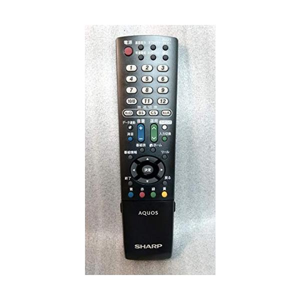 シャープ 液晶テレビ(AQUOS) 純正リモコン GA952WJSA 0106380347 : ぽ
