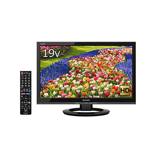 シャープ 19V型 AQUOS ハイビジョン 液晶テレビ 外付HDD対応(裏番組